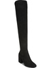 gabrie womens faux leather round toe over-the-knee boots
