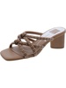 zeema womens faux leather studded heels
