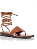 alexandre lace up sandal womens leather flat thong sandals