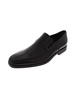 raging mens leather slip on loafers