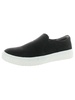 wander up womens leather fashion slip-on sneakers