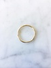 hammered knuckle demi fine ring