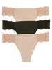 women's b.bare thong 3-pack