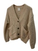 v-cardigan 1/1 in cream