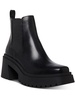 triumph womens pull-on lug sole ankle boots