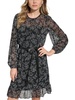 womens printed short mini dress