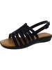 ziva womens faux leather slingback sandals