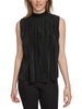 womens chiffon pleated blouse