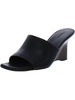 pia womens leather slide wedge sandals