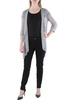 womens mesh sheer duster blazer