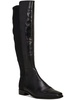 librina womens leather square toe knee-high boots