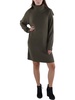 womens above knee ribbed sweaterdress