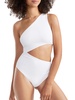 women's celine solid one-piece