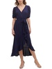 womens ruffled long maxi dress
