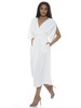 august spilt sleeves dress