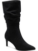 lissa womens fax suede slouchy booties