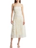 the heather dress in cream