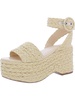 marcell womens slingback buckle espadrille heels