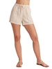 frayed hem pocket shorts in cliffside