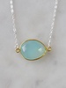 mrs. parker necklace in chalcedony