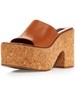 oliva womens leather heels