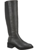 bristol womens faux leather knee-high boots