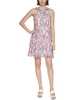 petites womens wedding mini shift dress