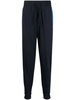 men authentic dark navy blue lounge joggers pants