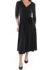 womens knit beaded midi dress