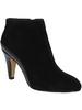 brennan womens leather embossed ankle boots