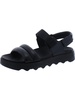 vibe womens faux leather slingback sport sandals
