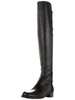 5050 womens stretch stacked heel over-the-knee boots