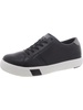 womens faux leather casual and fashion sneakers