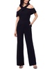 womens ruffled pockets jumpsuit
