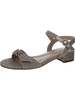womens glitter bow slingback sandals