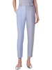 fred micro stripe tapered-leg ankle pants in ink/sapphire/cream