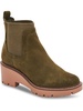 demi womens suede padded insole ankle boots
