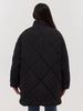 yarah oversize diamond puffer coat