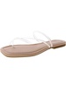 womens square toe strappy flatform sandals