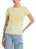 womens slub tie-dye t-shirt