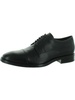 mens leather lace-up oxfords