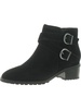 sela womens suede waterproof booties