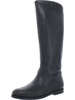 carleigh womens solid pull on knee-high boots