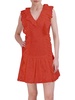 womens cotton above knee mini dress