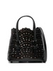 Mina 16 Vienne Wave leather tote bag