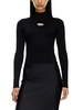 Diesel M-Valari-Tn Rib-Knit Top