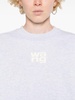 Alexander Wang Sweatshirt With Embossed Logo