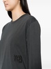 Alexander Wang Shirt With Embossed Logo
