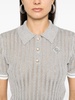 Casablanca Top With Logo Plaque