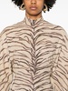 Stella McCartney Long Dress With Tiger Print